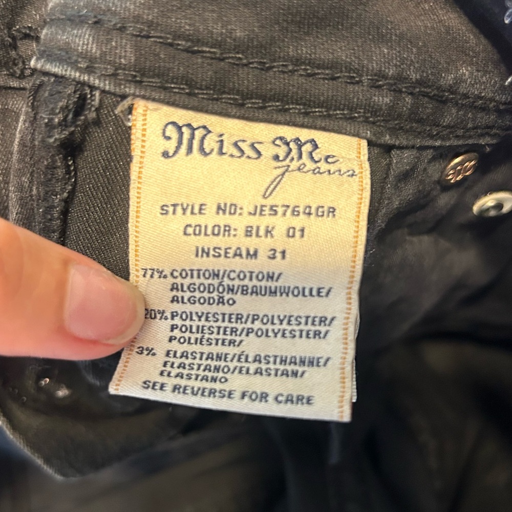 Miss Me Black Jeans - Picture 7 of 11